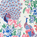 Peacock Party in Pink 20" Square