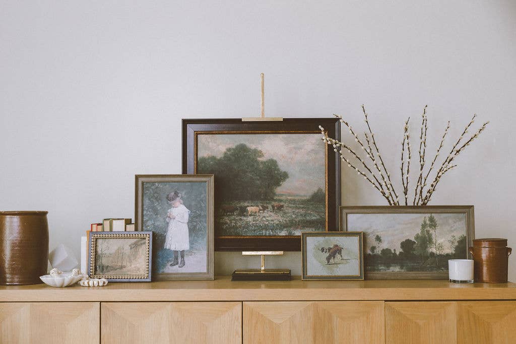 Place De La Madeleine Framed Antique Art: 7x5
