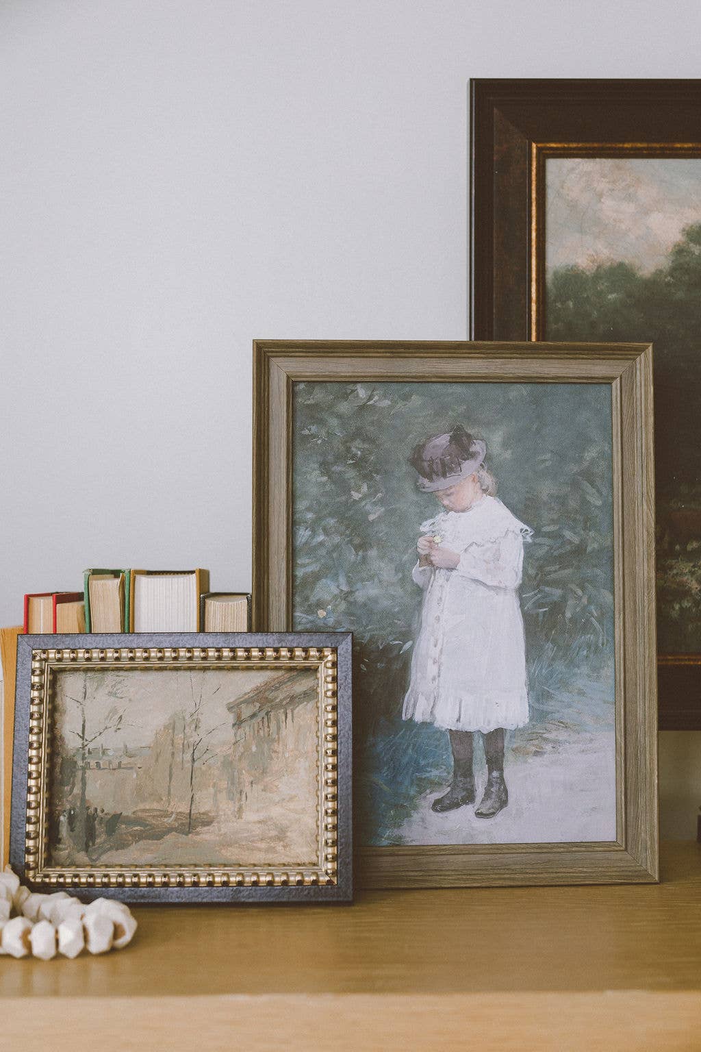 Place De La Madeleine Framed Antique Art: 7x5
