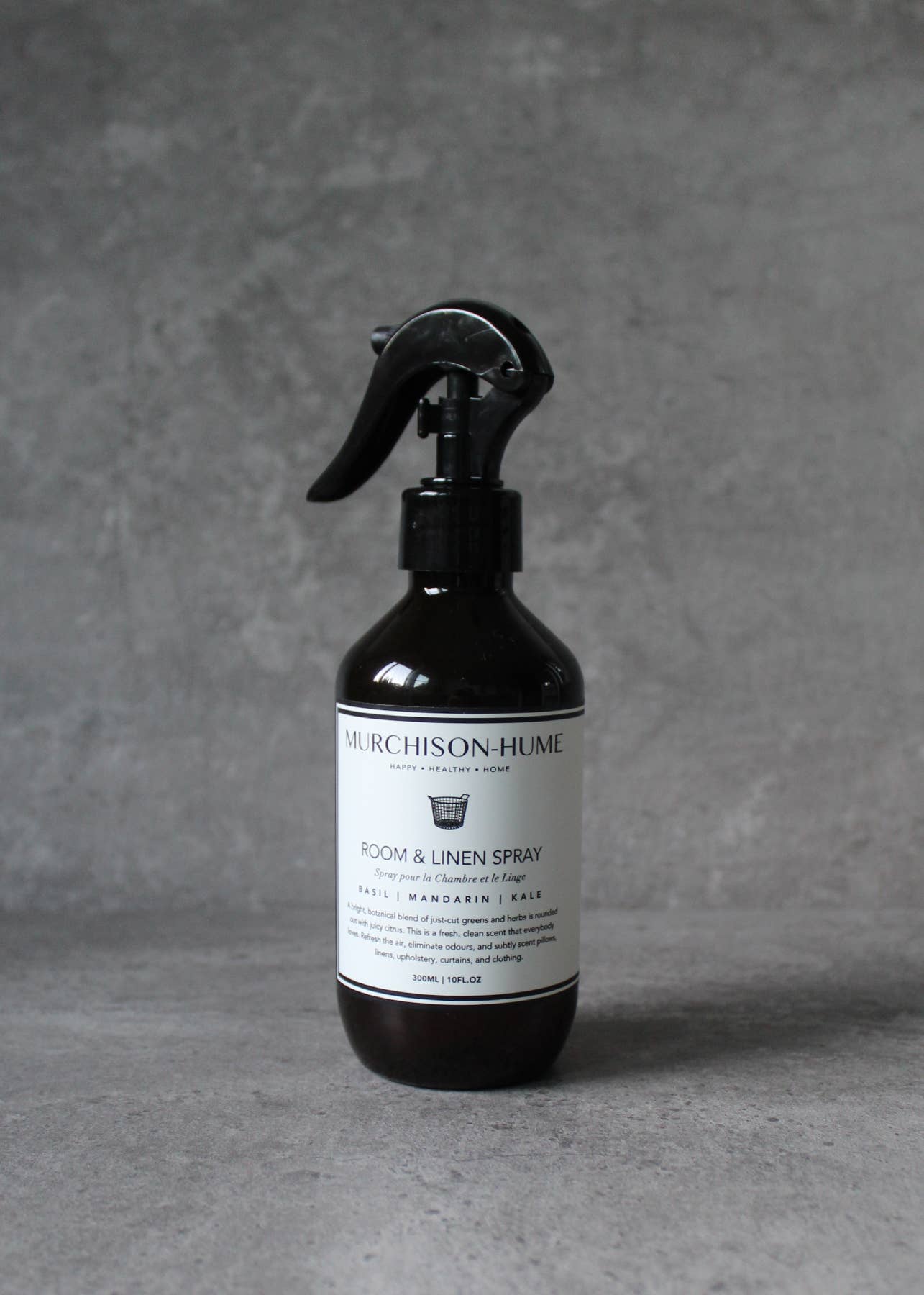 Murchison-Hume Room & Linen Spray | Plant-Based Freshener: Basil Mandarin Kale