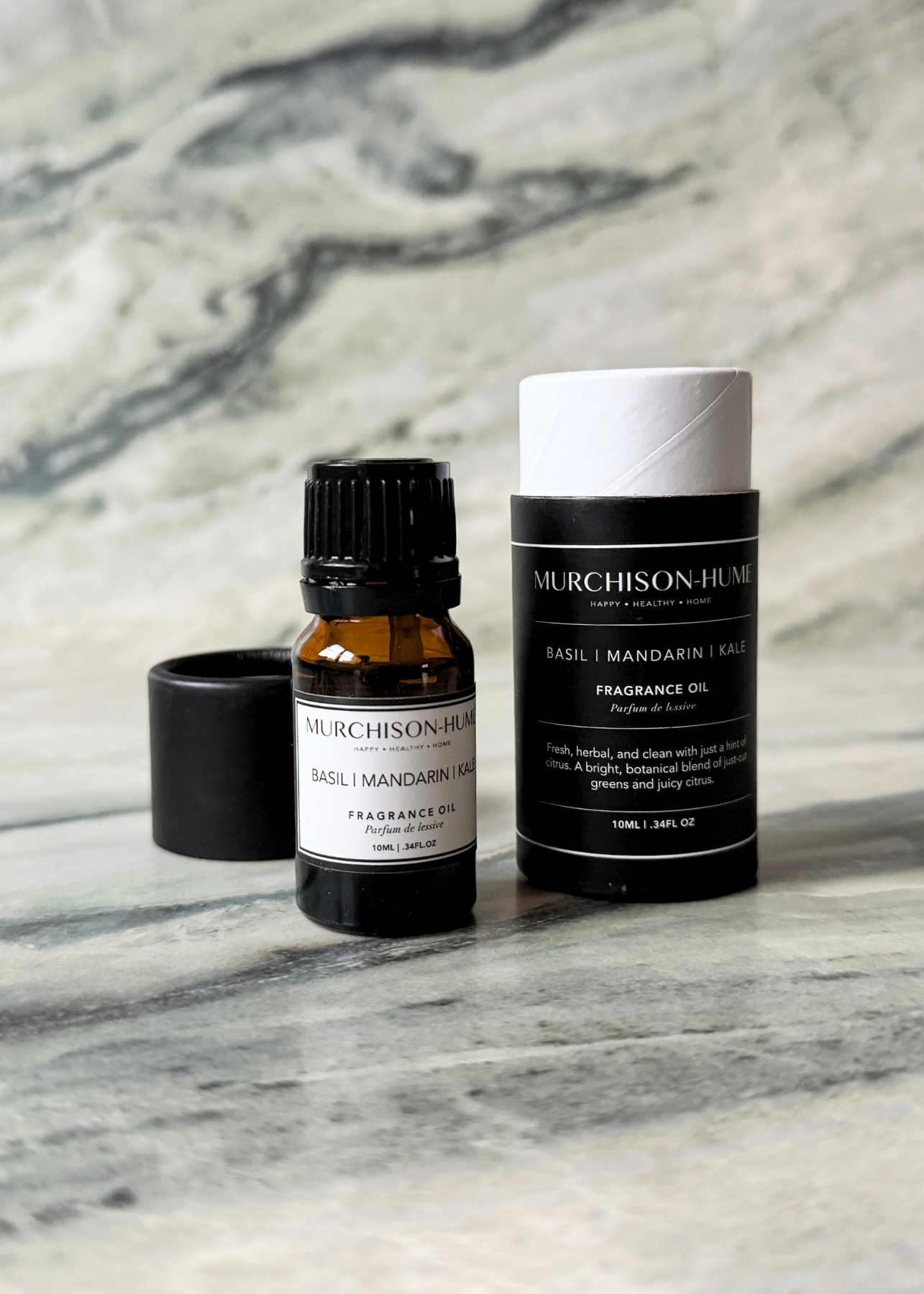 Fragrant & Essential Oil Blends: Basil Mandarin Kale